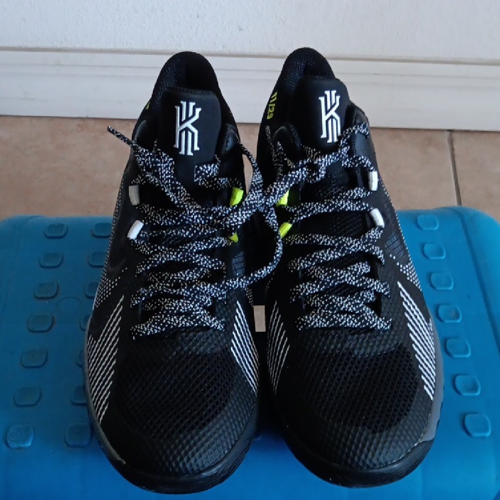 Black and White Athletic Shoes
